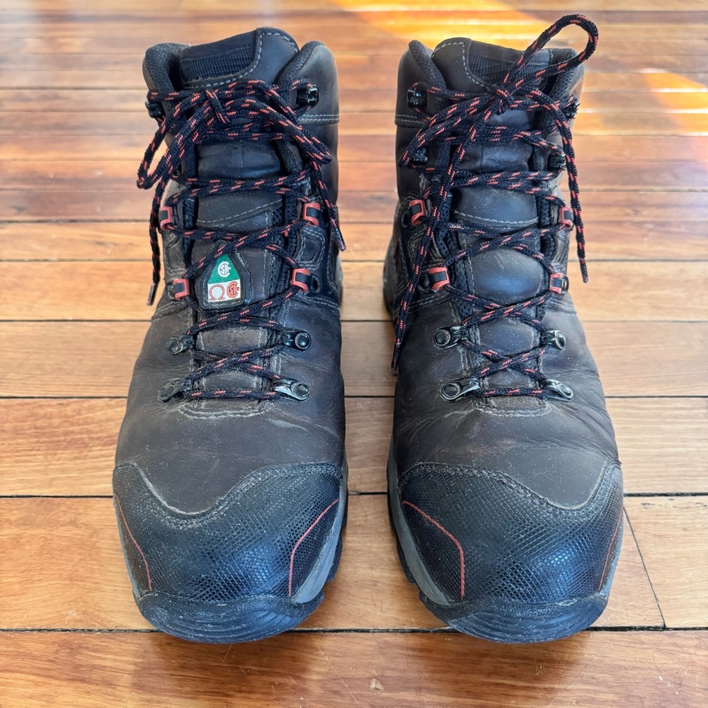 Waterproof Leather Toe Boots
